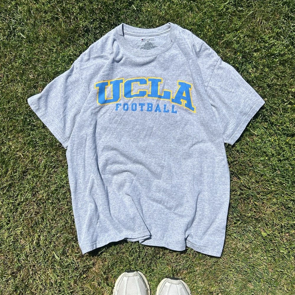Gray UCLA Football T-Shirt